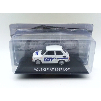 Fiat 126p LOT - skala 1:43 - Hachette